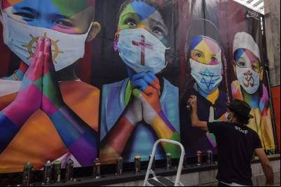 Documentário conta história de vida do muralista Eduardo Kobra