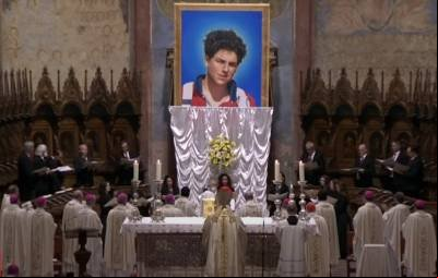 10/10/2020- credito: reprodução/vaticannews.va/pt/vaticano/newsDescrição:  a beatificação de Carlos Acutis, o santa da internet .