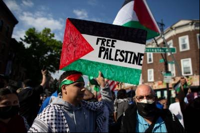 Polícia prende 55 em protesto pró-palestinos durante a Convenção Democrata